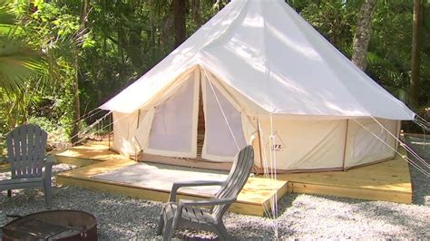 glamping at hillsborough river state park|Glamping now offered at Hillsborough River State。